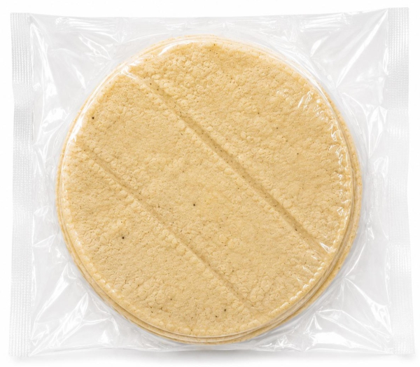 Weiße Maistortillas 15 cm La Fonda 20 Stück- (ca. 500g Vegan- Glutenfrei.